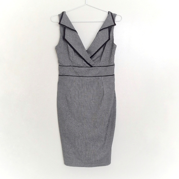 Kitten D'Amour Dresses & Skirts - Kitten D'Amour Women's Checkered Midi Pinup Dress Size 10